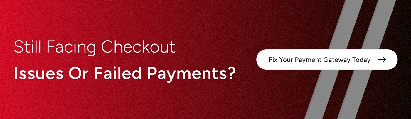 Fix your payment gateway today