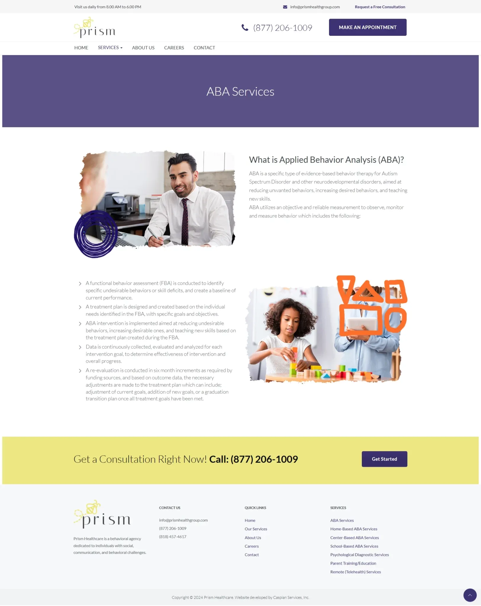 ABA Services Prism Healthcare ABA Services Prism Healthcare