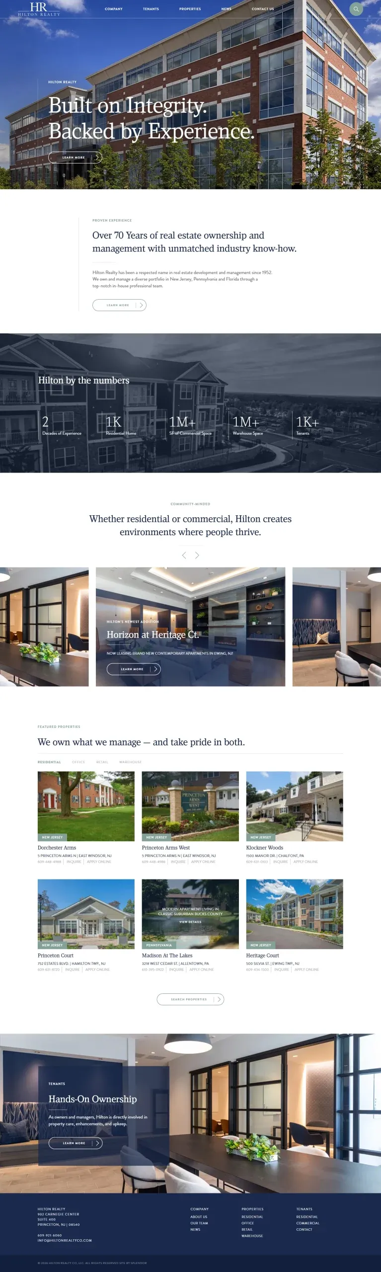 Hilton Realty home page Hilton Realty home page