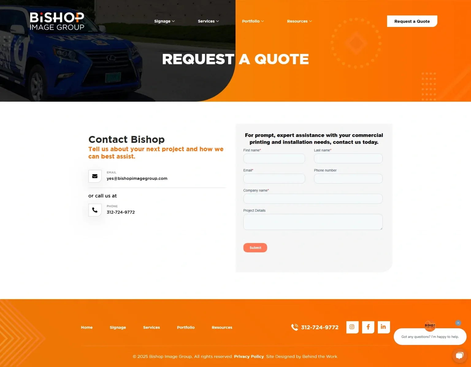 Bishop image group contact Bishop image group contact