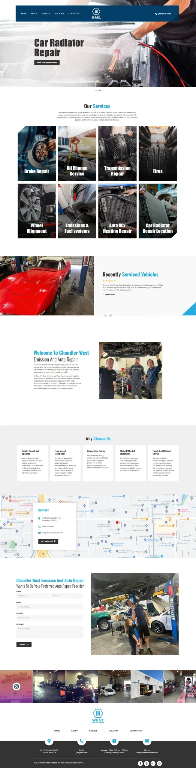 Chandler west auto homepage Chandler west auto homepage