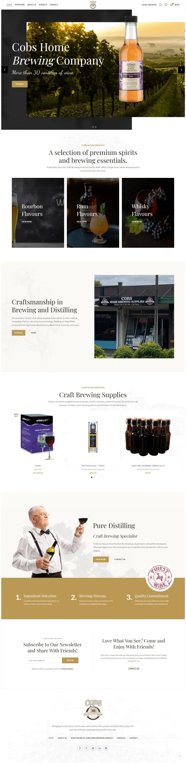 Cobshomebrewing home Cobshomebrewing home