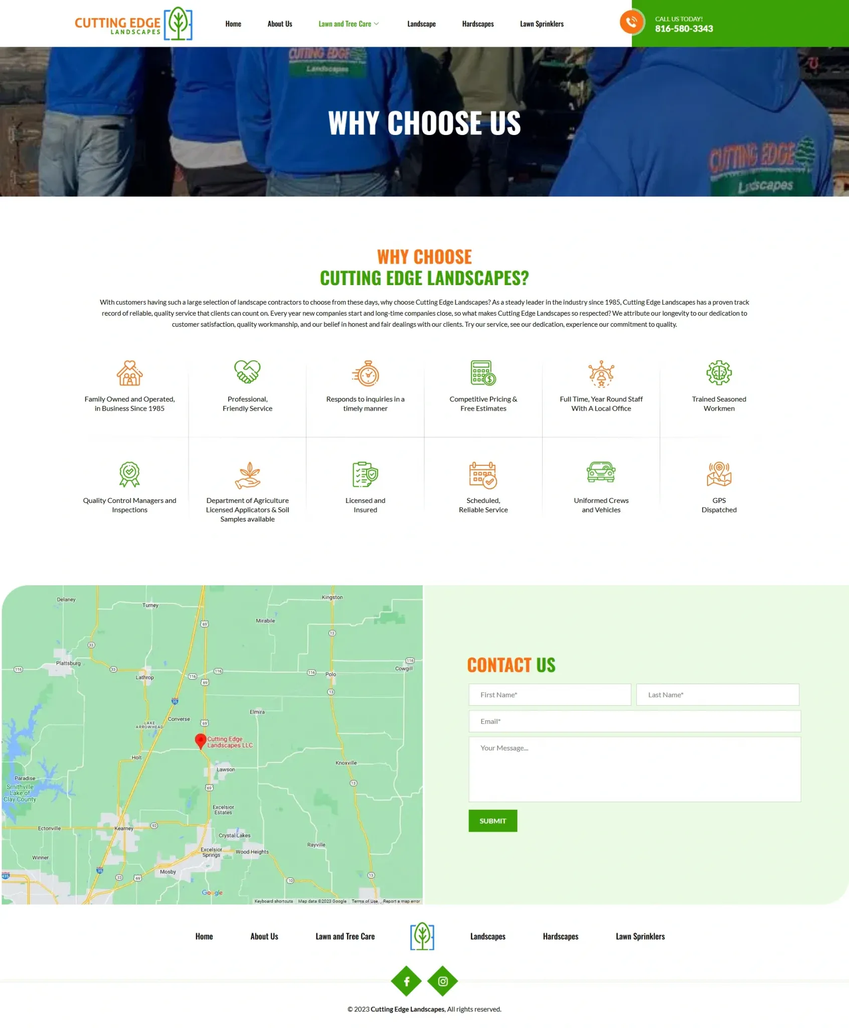 Cutting edge landscapes why choose us Cutting edge landscapes why choose us