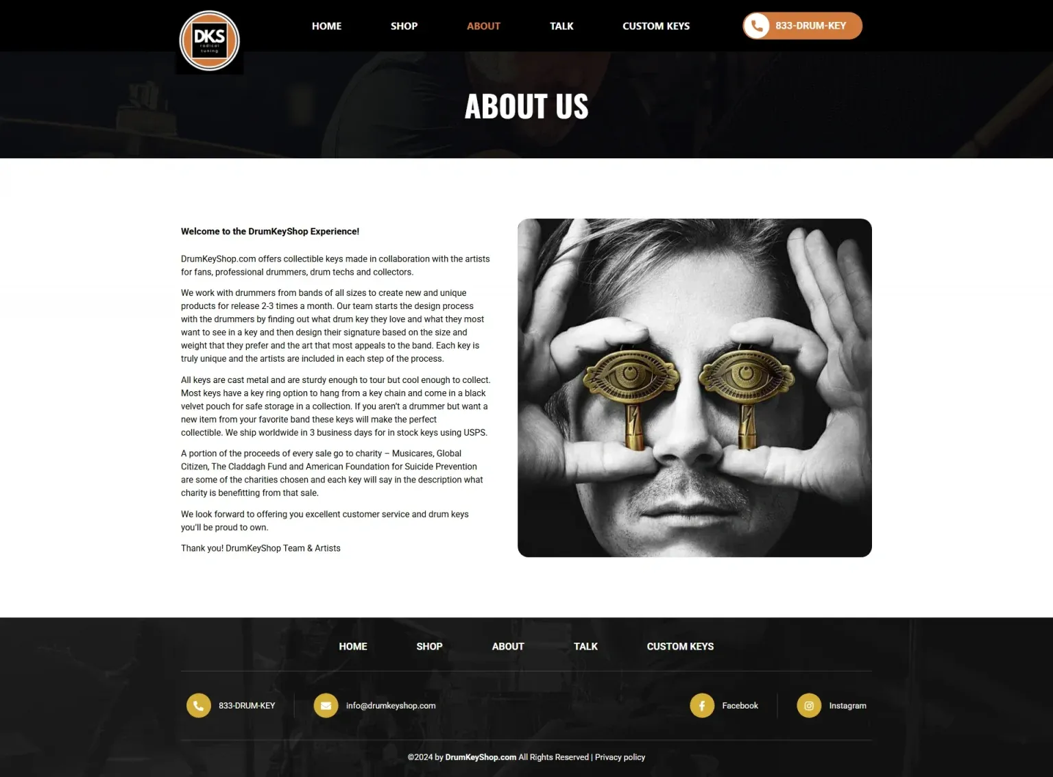 Drumkeyshop about Drumkeyshop about