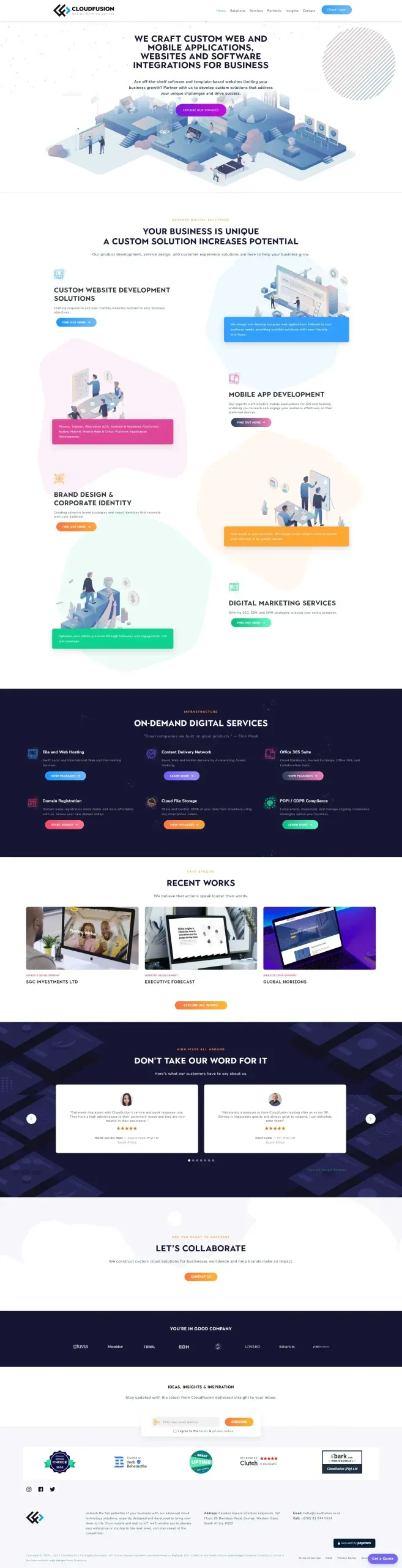 Home page cloudfusion Home page cloudfusion