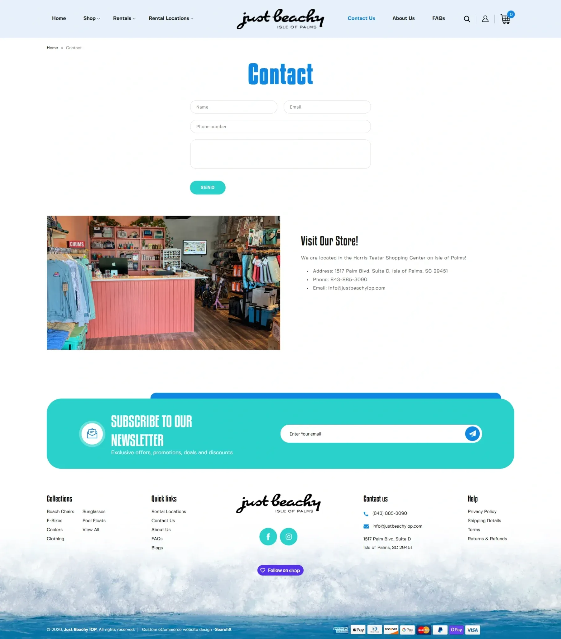 Justbeachyiop contact page Justbeachyiop contact page