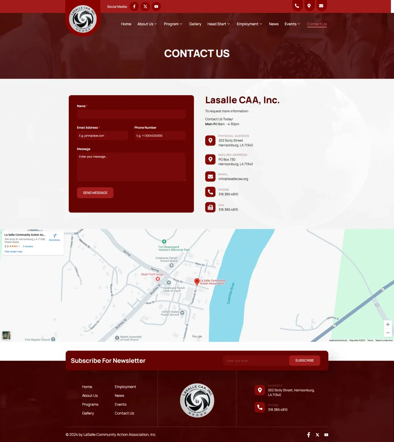 Lasalle contact Lasalle contact