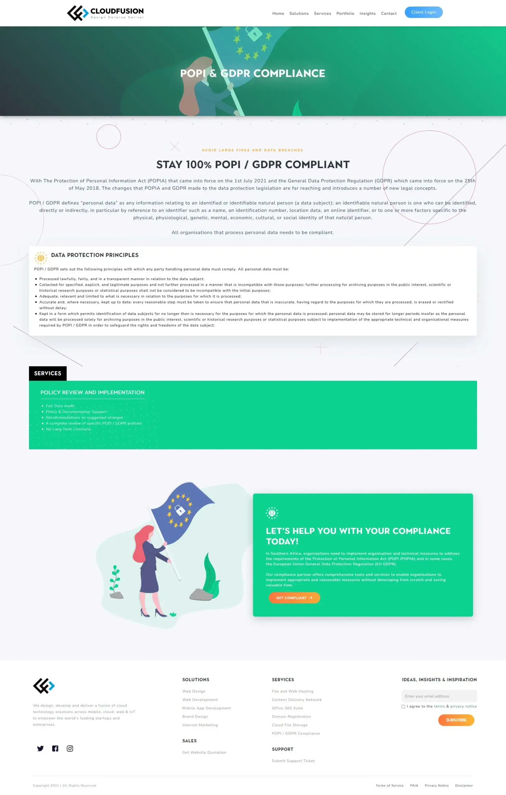 Service page cloudfusion Service page cloudfusion