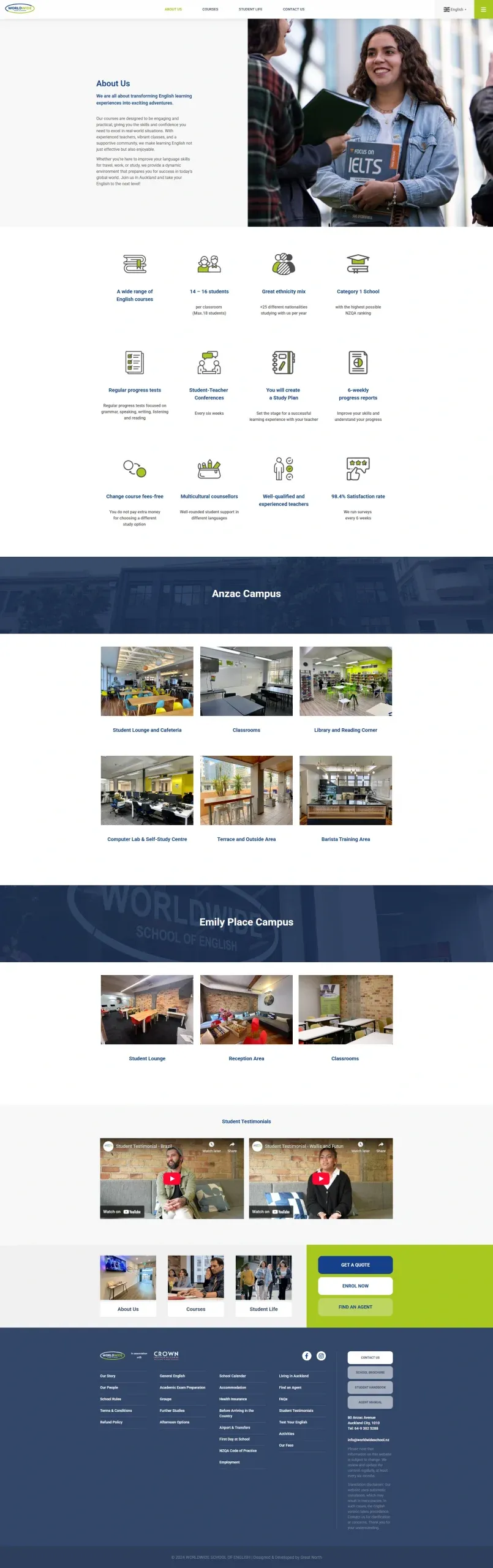 Worldwide school about Worldwide school about
