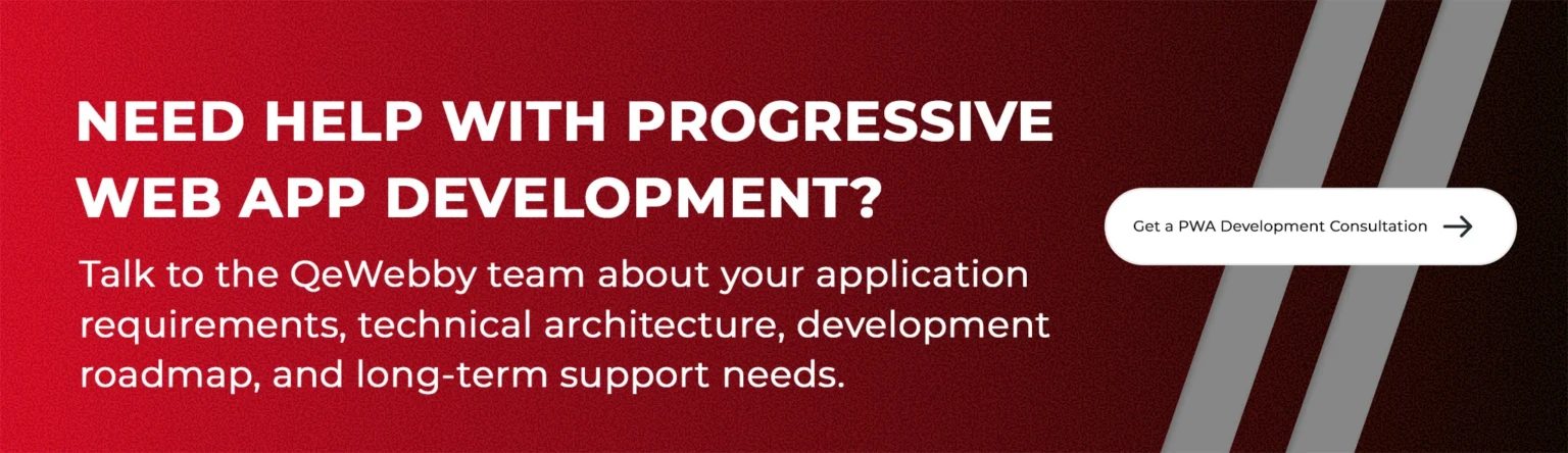 Talk to a PWA Development Expert